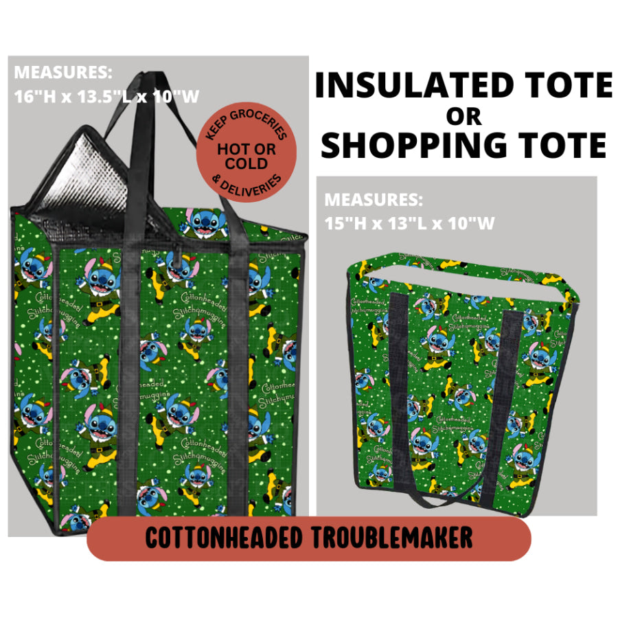 Preorder Custom Shopping Totes Closes 11 Sep ETA early Jan 2026 Insulated Tote