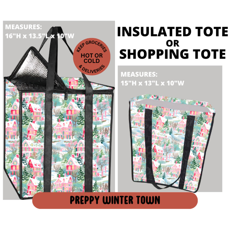 Preorder Custom Shopping Totes Closes 11 Sep ETA early Jan 2026 Insulated Tote