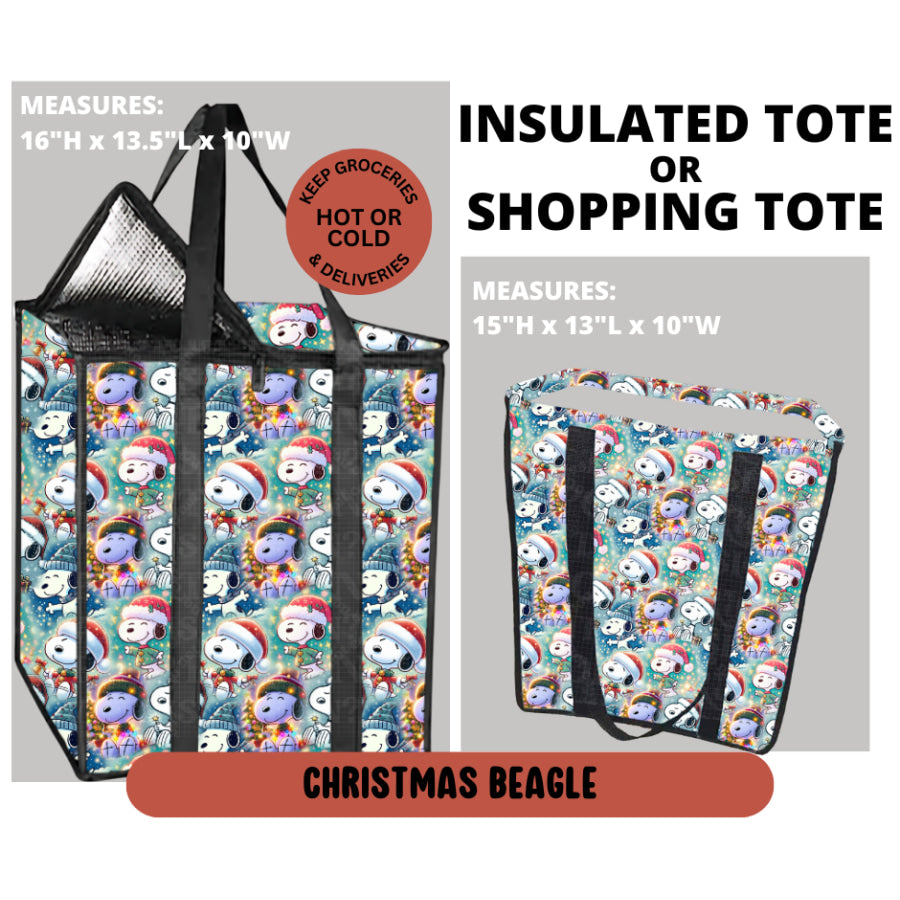 Preorder Custom Shopping Totes Closes 11 Sep ETA early Jan 2026 Insulated Tote