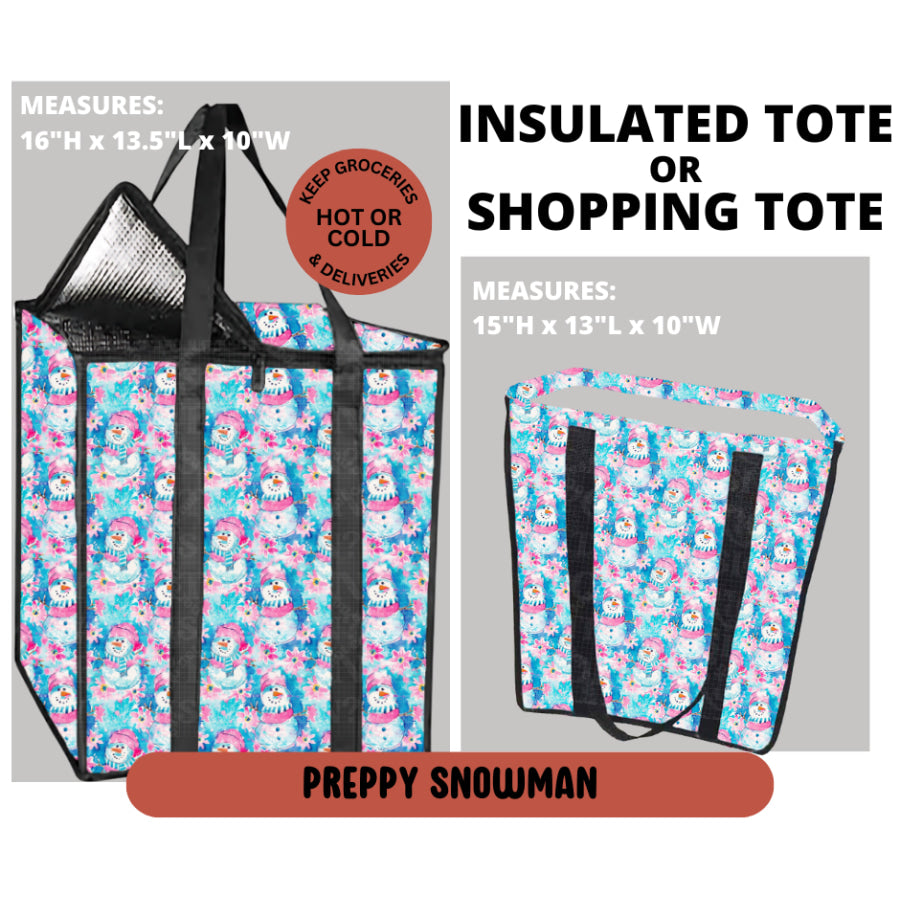 Preorder Custom Shopping Totes Closes 11 Sep ETA early Jan 2026 Insulated Tote