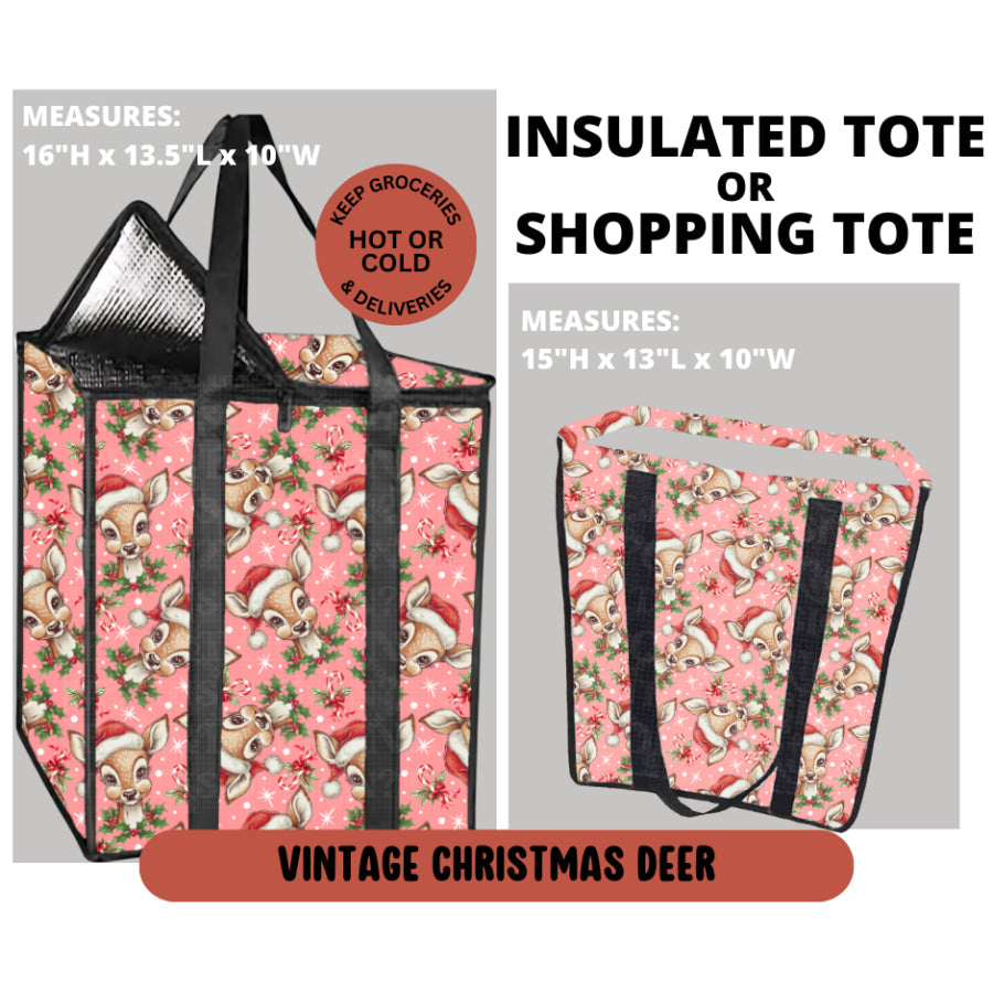Preorder Custom Shopping Totes Closes 11 Sep ETA early Jan 2026 Insulated Tote