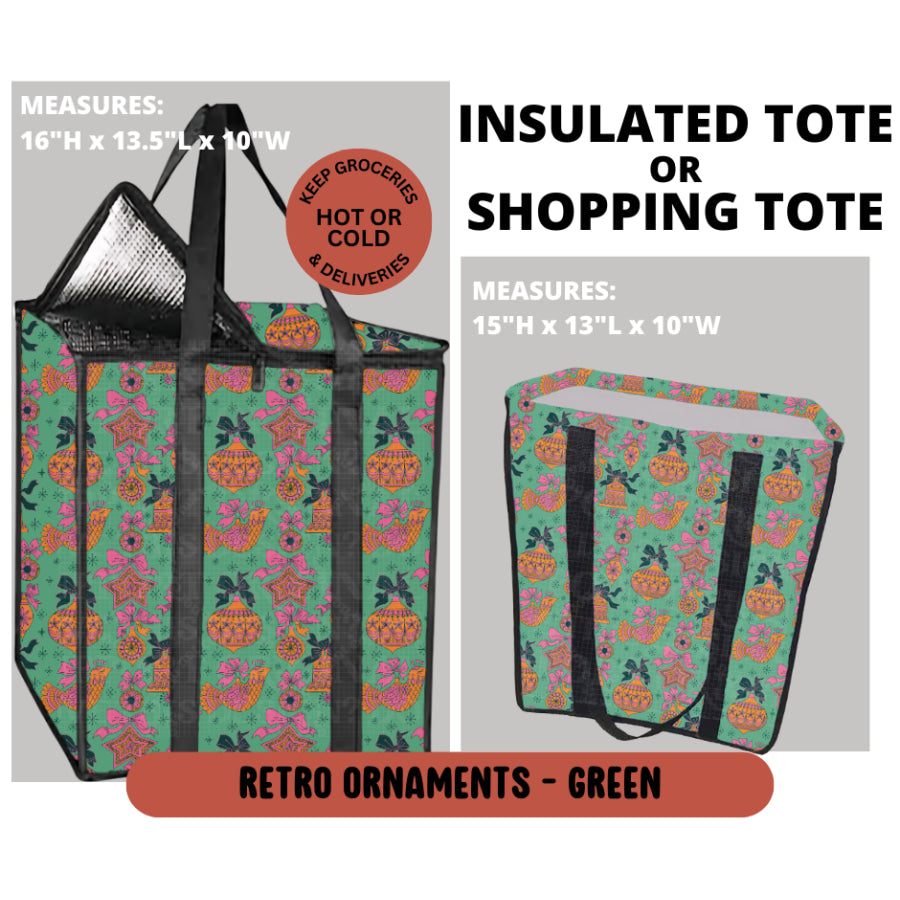 Preorder Custom Shopping Totes Closes 11 Sep ETA early Jan 2026 Insulated Tote
