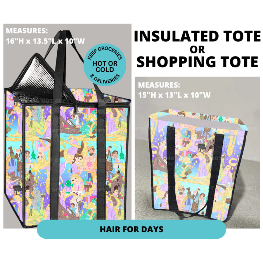 Preorder Custom Shopping Totes - Closes 30 Dec - ETA mid Apr 2025 Insulated Tote