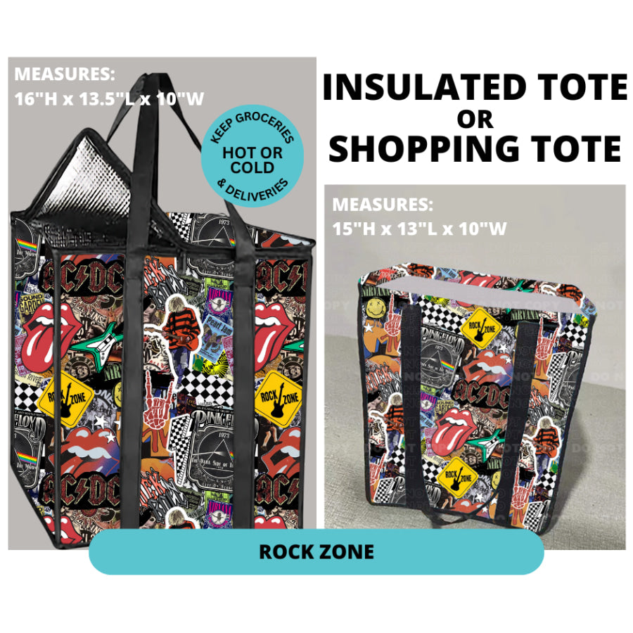 Preorder Custom Shopping Totes - Closes 30 Dec - ETA mid Apr 2025 Insulated Tote