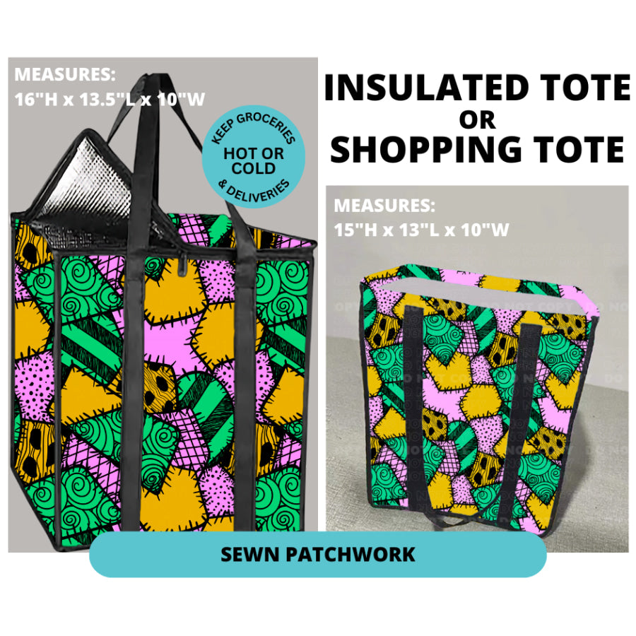 Preorder Custom Shopping Totes - Closes 30 Dec - ETA mid Apr 2025 Insulated Tote