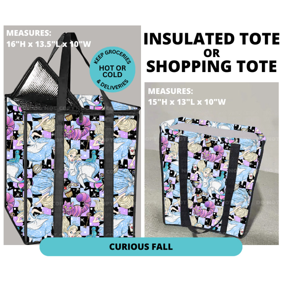 Preorder Custom Shopping Totes - Closes 30 Dec - ETA mid Apr 2025 Insulated Tote