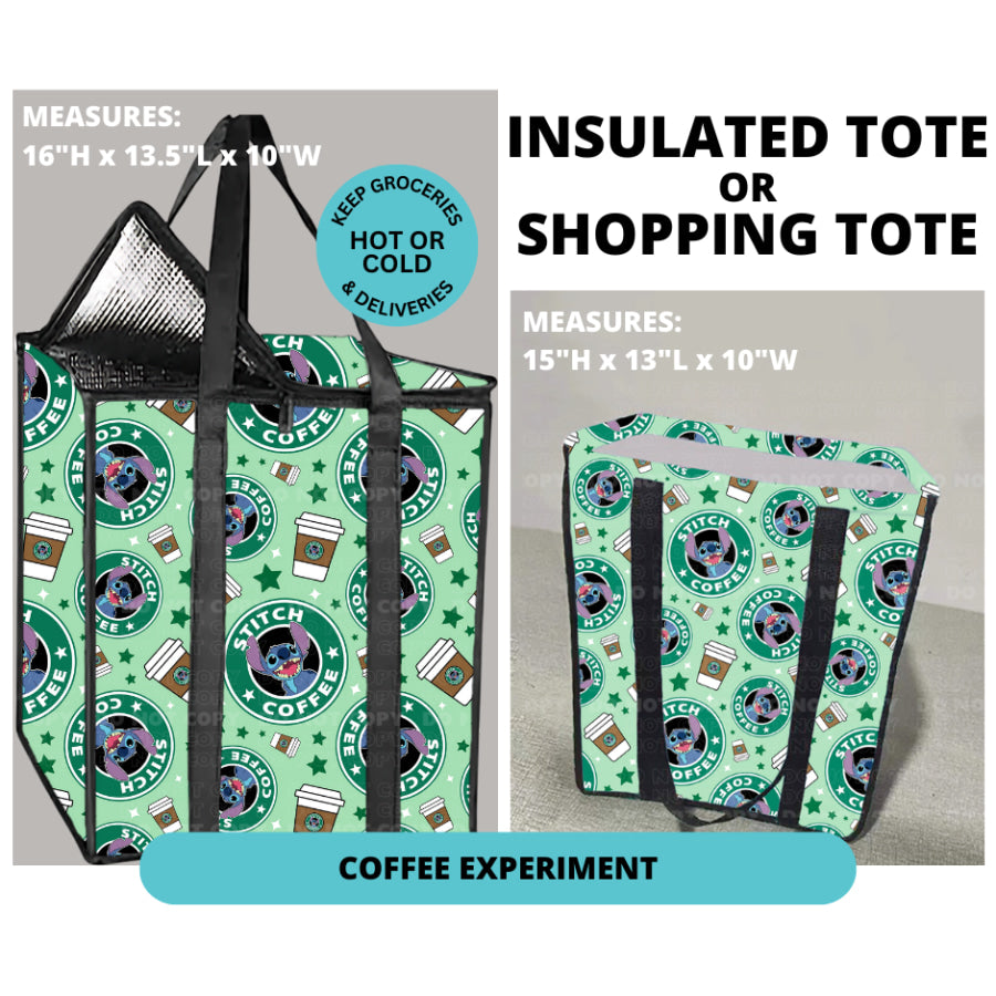 Preorder Custom Shopping Totes - Closes 30 Dec - ETA mid Apr 2025 Insulated Tote