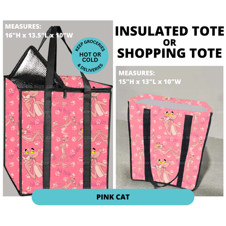 Preorder Custom Shopping Totes - Closes 30 Dec - ETA mid Apr 2025 Insulated Tote