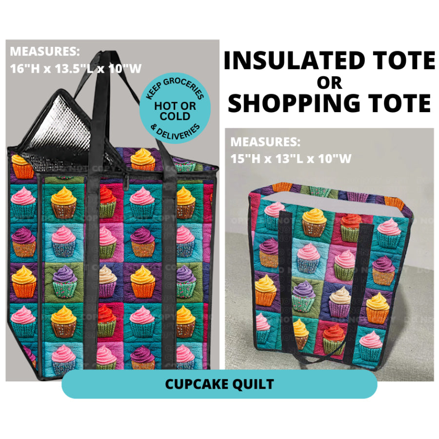 Preorder Custom Shopping Totes - Closes 30 Dec - ETA mid Apr 2025 Insulated Tote