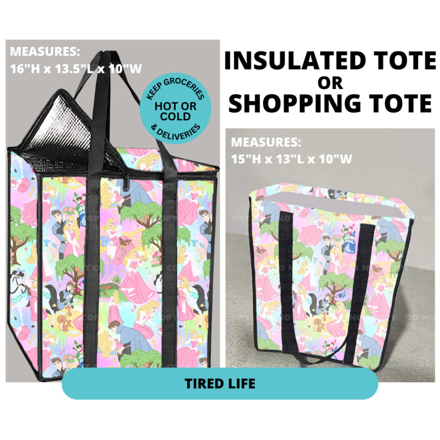 Preorder Custom Shopping Totes - Closes 30 Dec - ETA mid Apr 2025 Insulated Tote