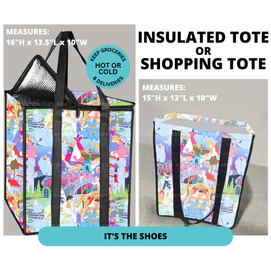 Preorder Custom Shopping Totes - Closes 30 Dec - ETA mid Apr 2025 Insulated Tote