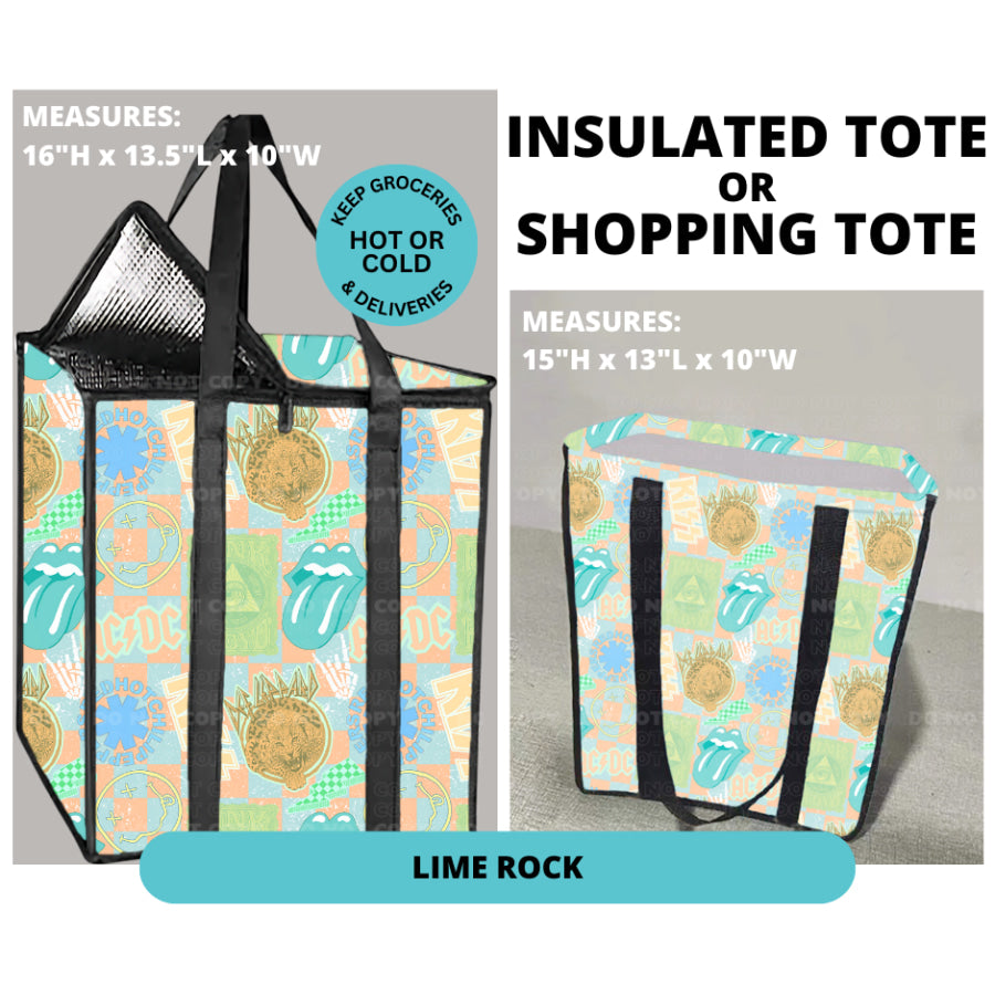 Preorder Custom Shopping Totes - Closes 30 Dec - ETA mid Apr 2025 Insulated Tote