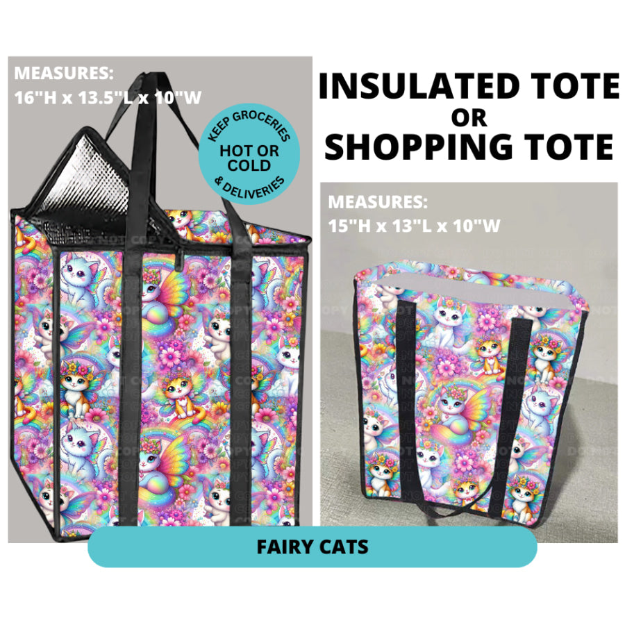 Preorder Custom Shopping Totes - Closes 30 Dec - ETA mid Apr 2025 Insulated Tote