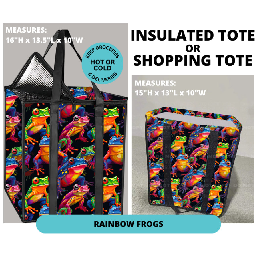 Preorder Custom Shopping Totes - Closes 30 Dec - ETA mid Apr 2025 Insulated Tote