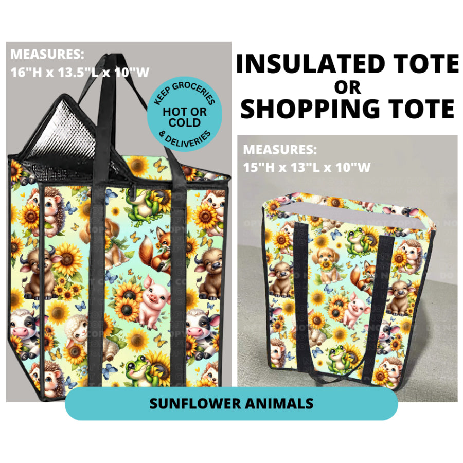 Preorder Custom Shopping Totes - Closes 30 Dec - ETA mid Apr 2025 Insulated Tote