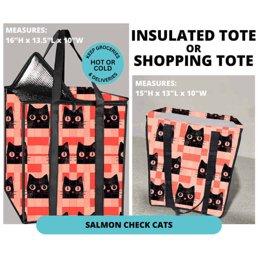 Preorder Custom Shopping Totes - Closes 30 Dec - ETA mid Apr 2025 Insulated Tote