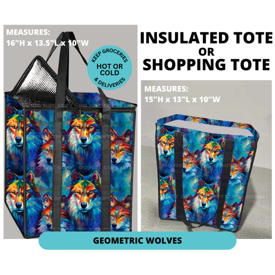 Preorder Custom Shopping Totes - Closes 30 Dec - ETA mid Apr 2025 Insulated Tote