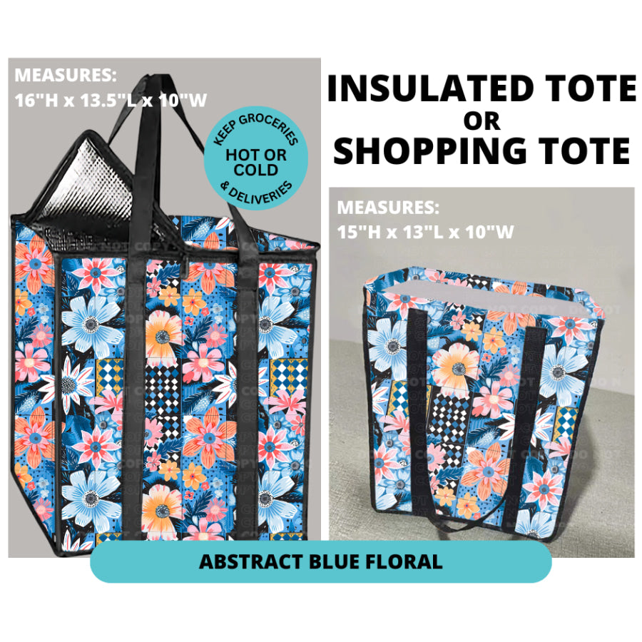 Preorder Custom Shopping Totes - Closes 30 Dec - ETA mid Apr 2025 Insulated Tote