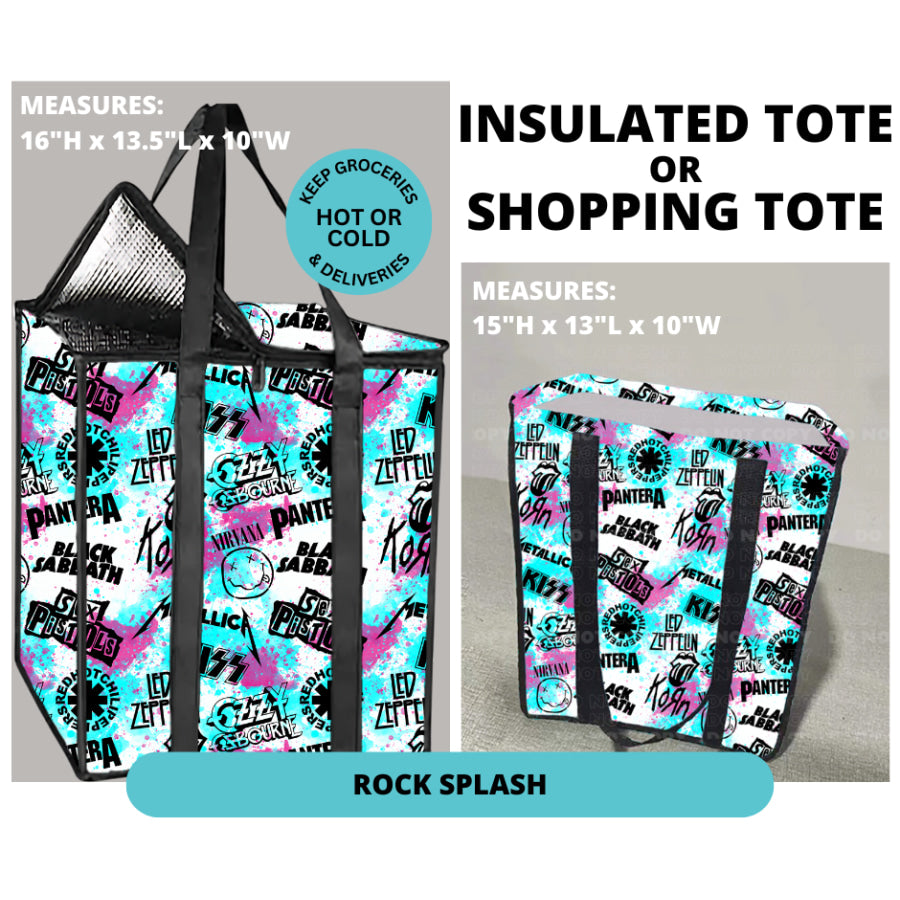 Preorder Custom Shopping Totes - Closes 30 Dec - ETA mid Apr 2025 Insulated Tote