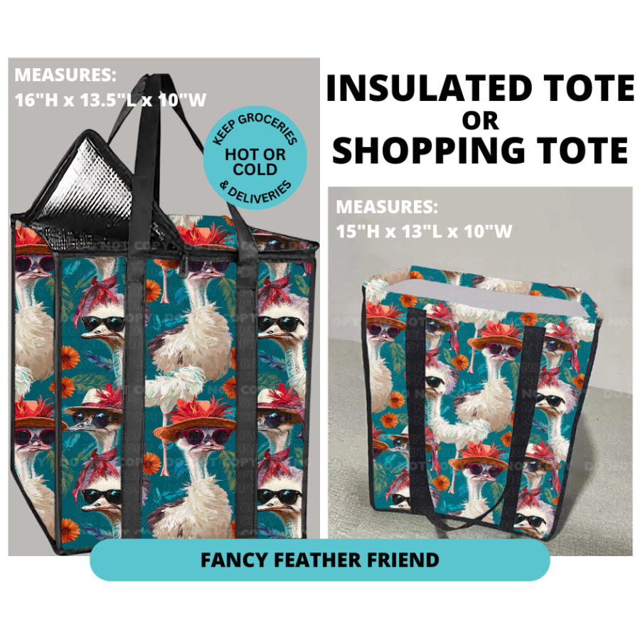 Preorder Custom Shopping Totes - Closes 30 Dec - ETA mid Apr 2025 Insulated Tote