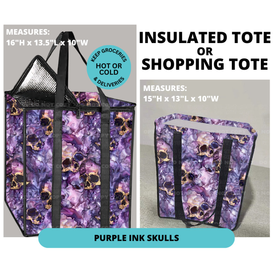 Preorder Custom Shopping Totes - Closes 30 Dec - ETA mid Apr 2025 Insulated Tote