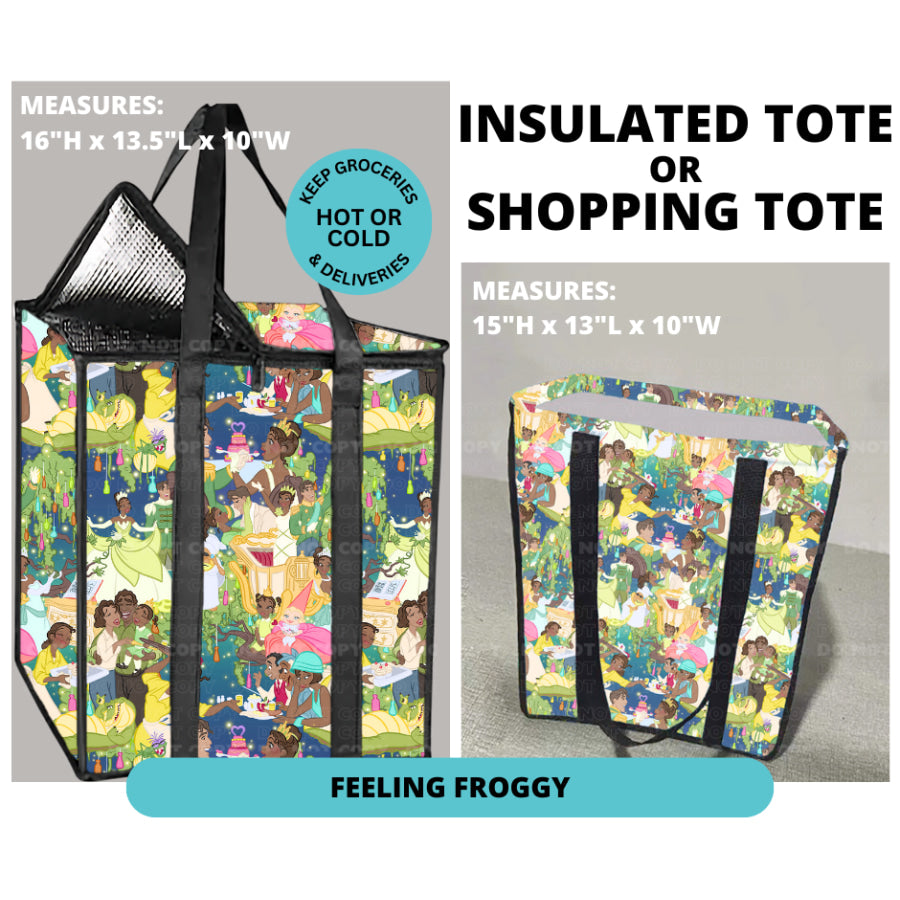 Preorder Custom Shopping Totes - Closes 30 Dec - ETA mid Apr 2025 Insulated Tote