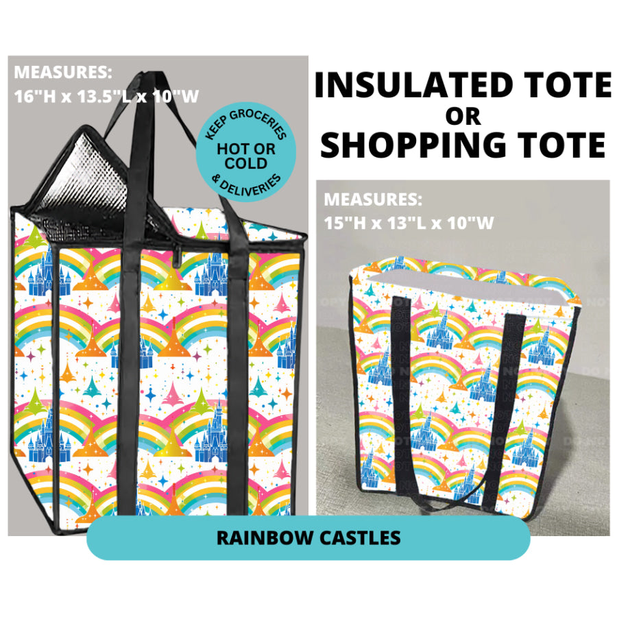 Preorder Custom Shopping Totes - Closes 30 Dec - ETA mid Apr 2025 Insulated Tote