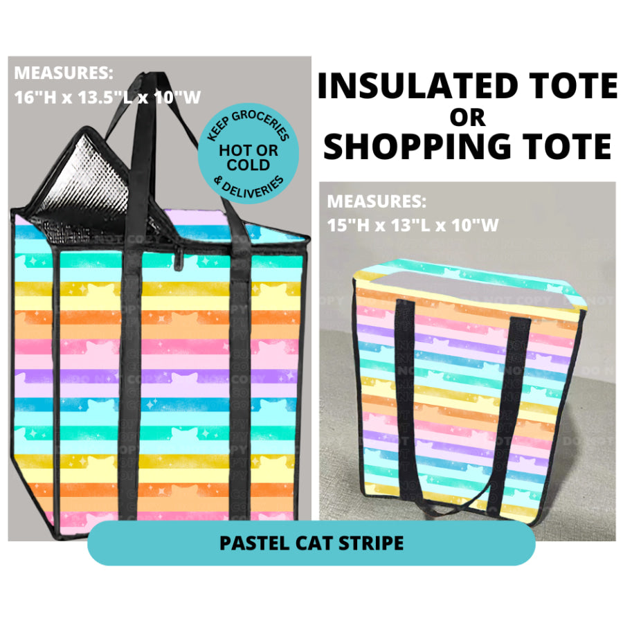 Preorder Custom Shopping Totes - Closes 30 Dec - ETA mid Apr 2025 Insulated Tote