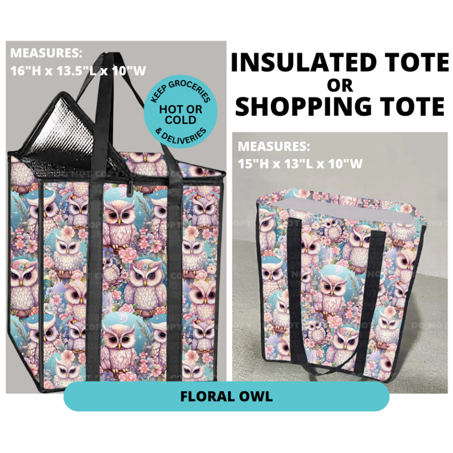 Preorder Custom Shopping Totes - Closes 30 Dec - ETA mid Apr 2025 Insulated Tote