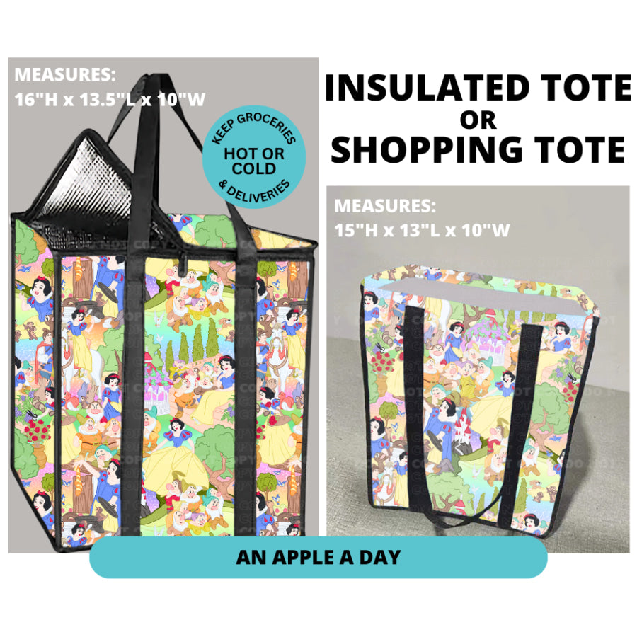 Preorder Custom Shopping Totes - Closes 30 Dec - ETA mid Apr 2025 Insulated Tote