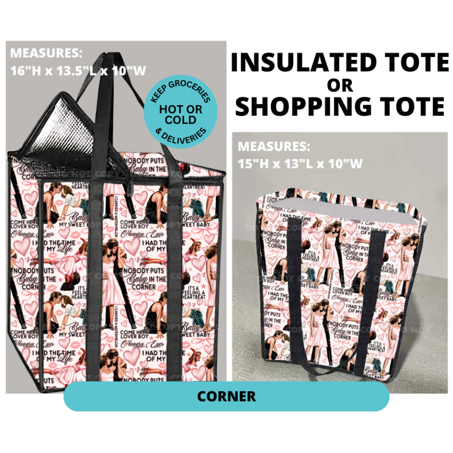 Preorder Custom Shopping Totes - Closes 30 Dec - ETA mid Apr 2025 Insulated Tote