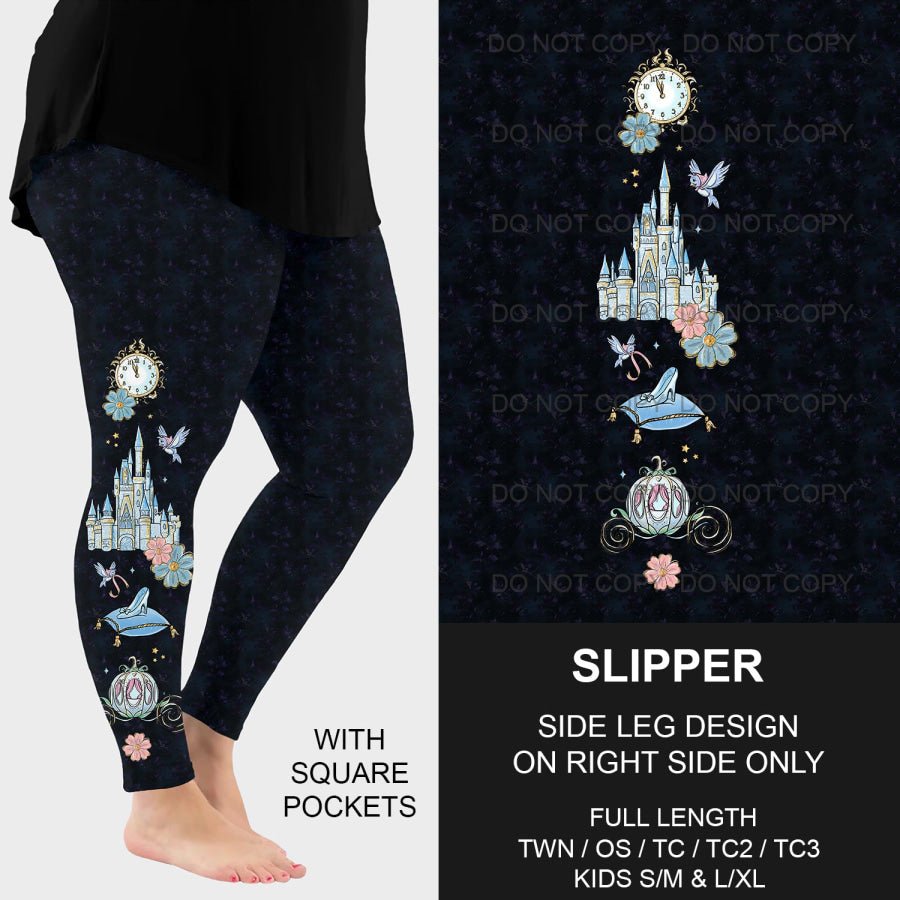 PREORDER Custom Side Print Leggings - Slipper - Closes 12 Nov - ETA mid Feb 2025 Leggings