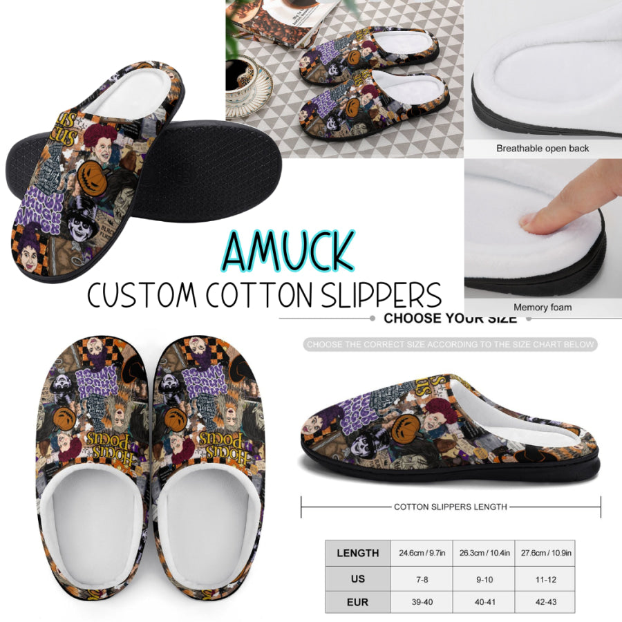 PREORDER Custom Slippers - Amuck - Closes 18 Sep - ETA mid Dec 2024 Slippers