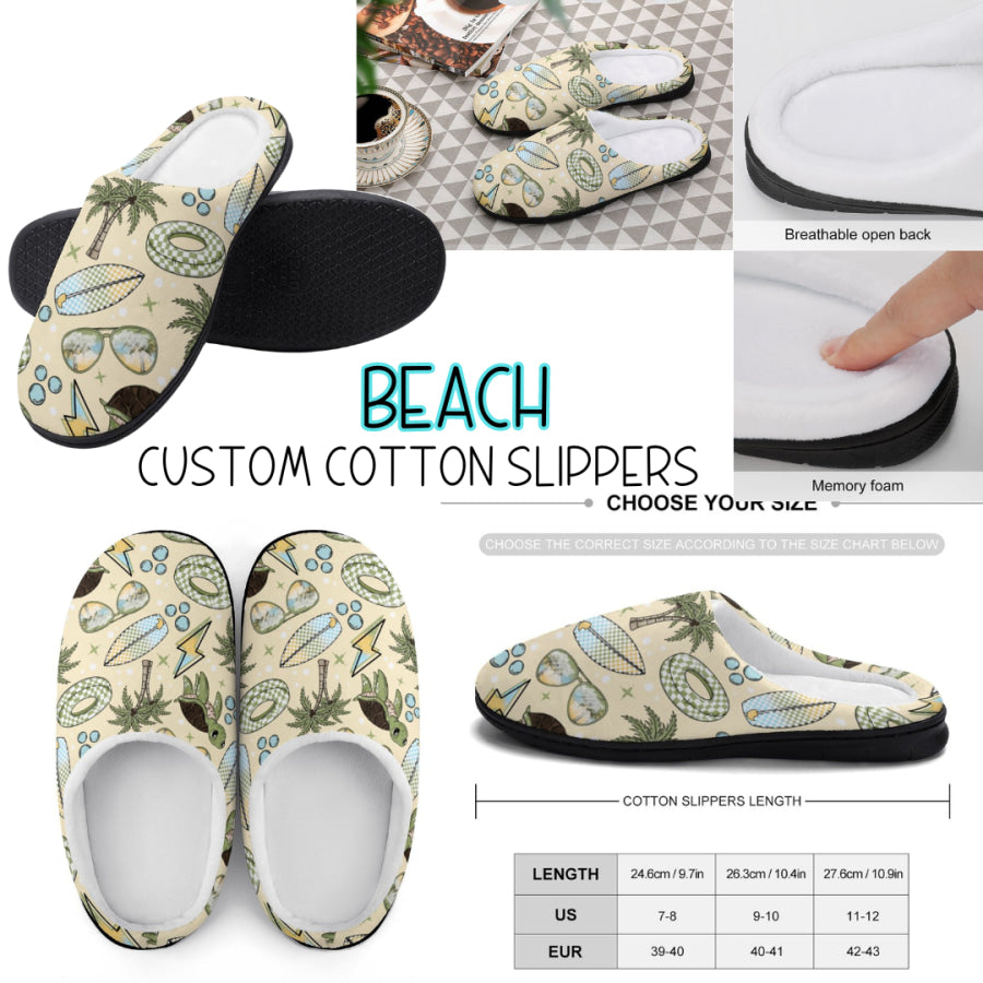 PREORDER Custom Slippers - Beach - Closes 18 Sep - ETA mid Dec 2024 Slippers