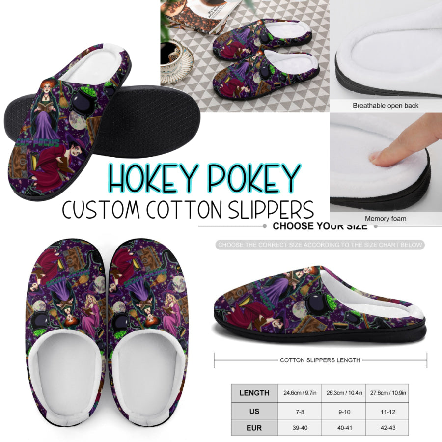 PREORDER Custom Slippers - Hokey Pokey - Closes 18 Sep - ETA mid Dec 2024 Slippers