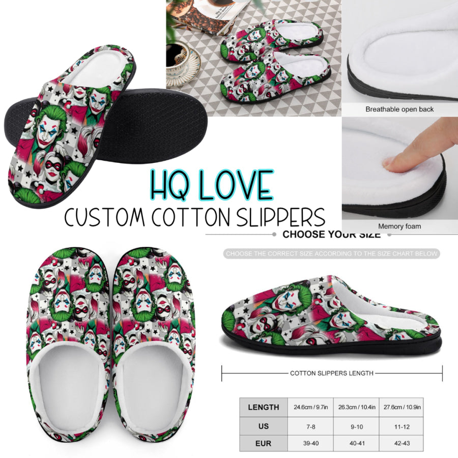 PREORDER Custom Slippers - HQ Love - Closes 18 Sep - ETA mid Dec 2024 Slippers