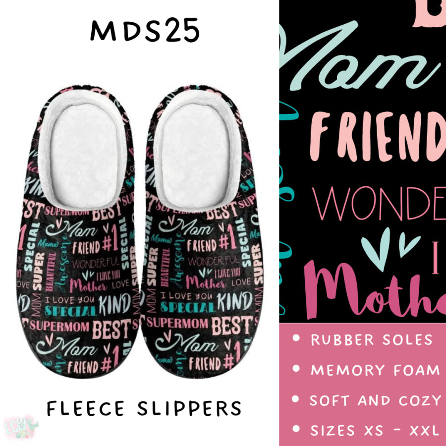 Preorder Custom Slippers - MDS25 - Closes 19 Mar - ETA late May 2025 Slippers