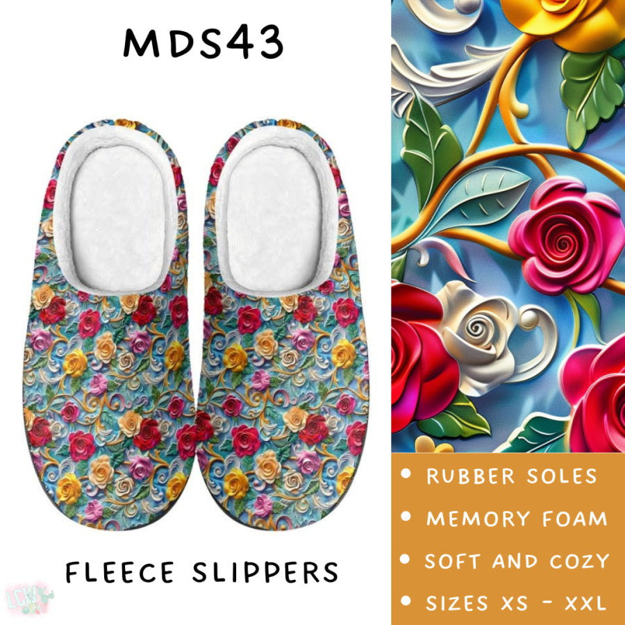 Preorder Custom Slippers - MDS43 - Closes 19 Mar - ETA late May 2025 Slippers