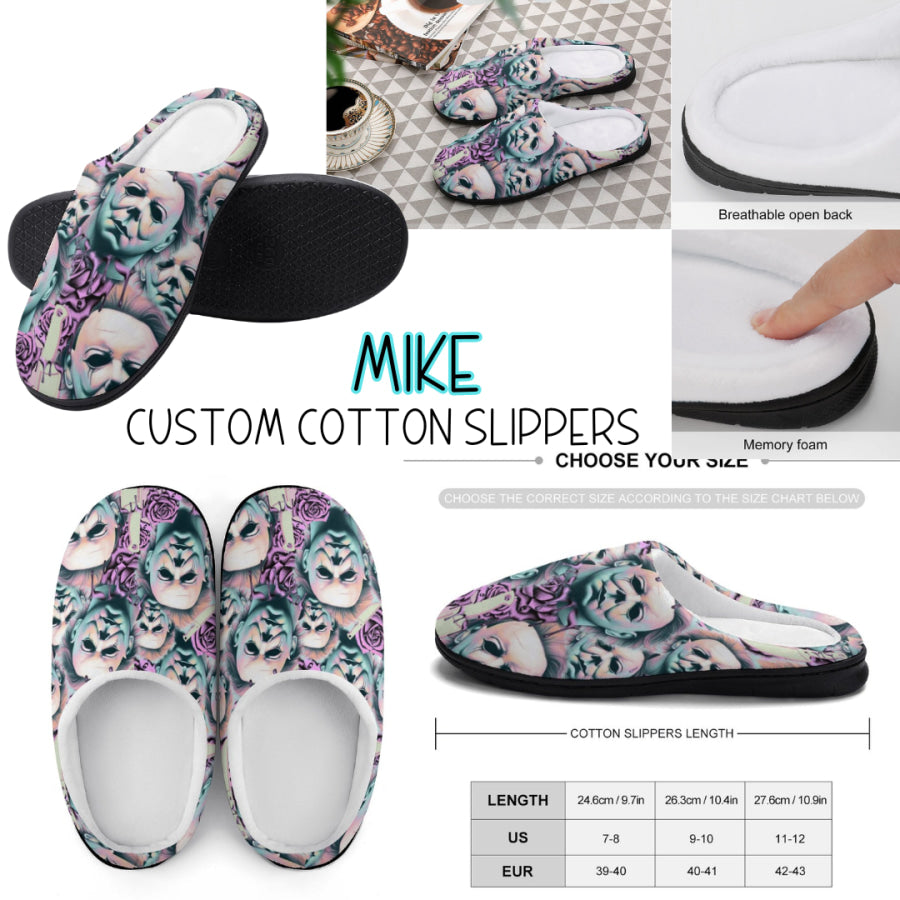 PREORDER Custom Slippers - Mike - Closes 18 Sep - ETA mid Dec 2024 Slippers