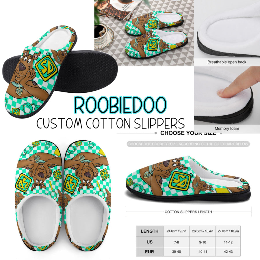 PREORDER Custom Slippers - Roobiedoo - Closes 18 Sep - ETA mid Dec 2024 Slippers