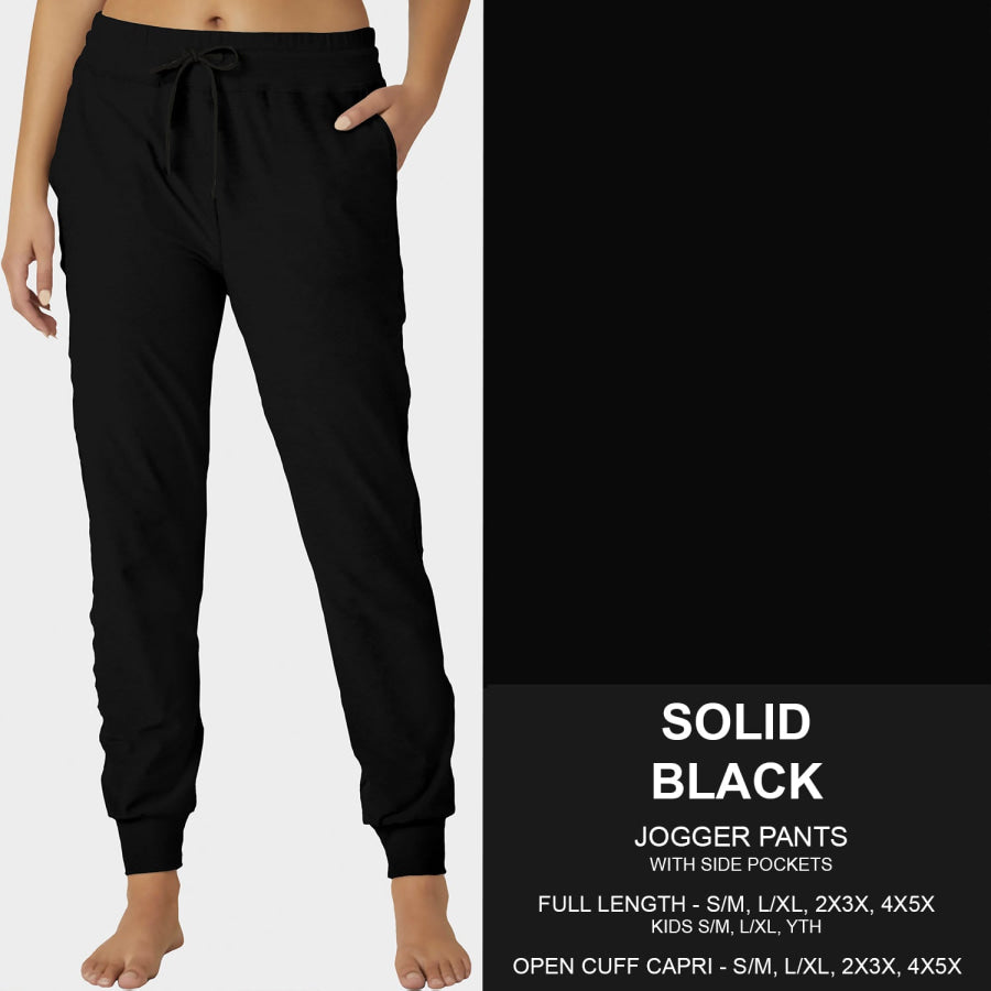 PREORDER Custom SOLID BLACK Styles - Closes 14 Nov - ETA early Feb 2025 Loungewear