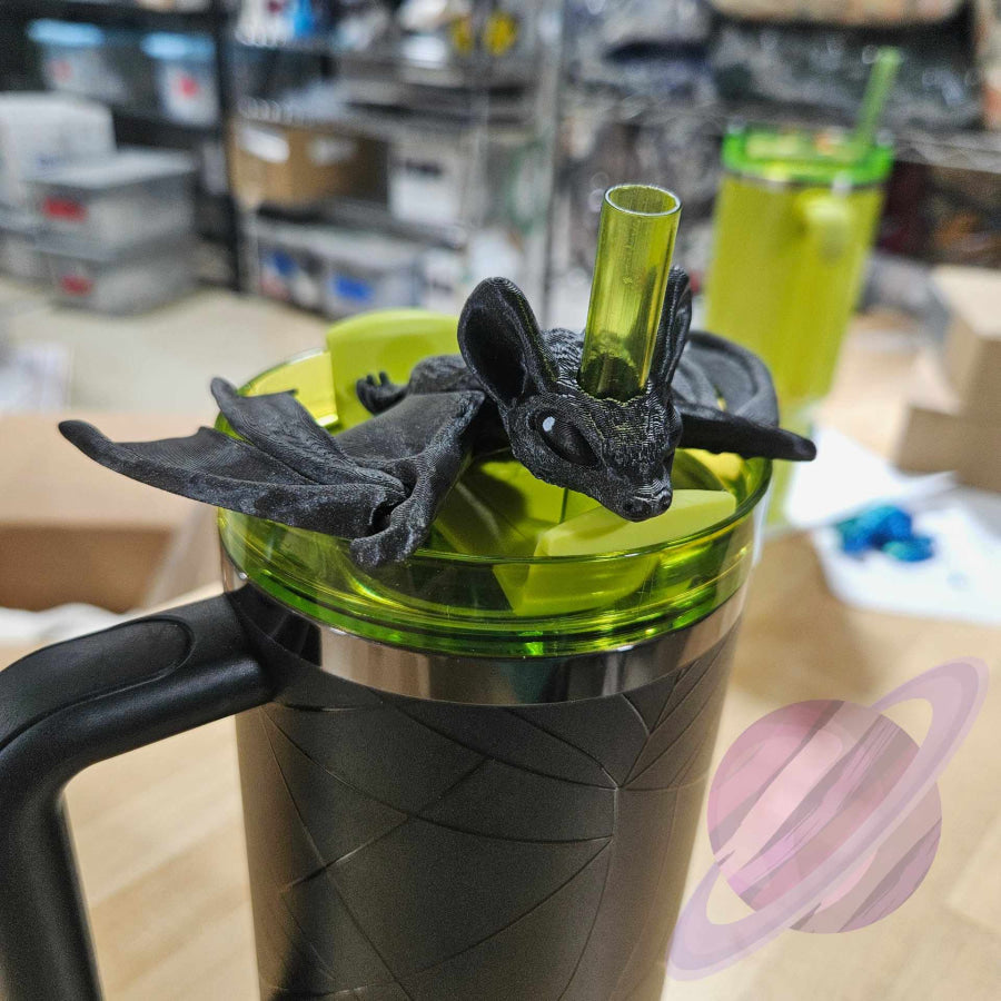 Preorder Custom Straw Buddies - Bat - ETA 3-4 weeks Drinkware