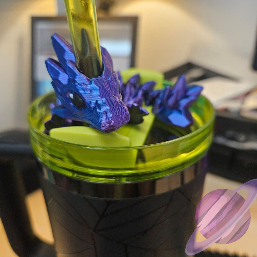 Preorder Custom Straw Buddies - Dragon - ETA 3-4 weeks Drinkware
