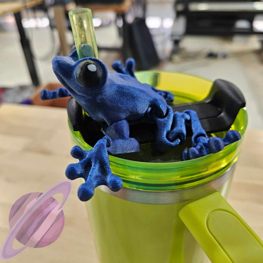 Preorder Custom Straw Buddies - Tree Frog - ETA 3-4 weeks Drinkware