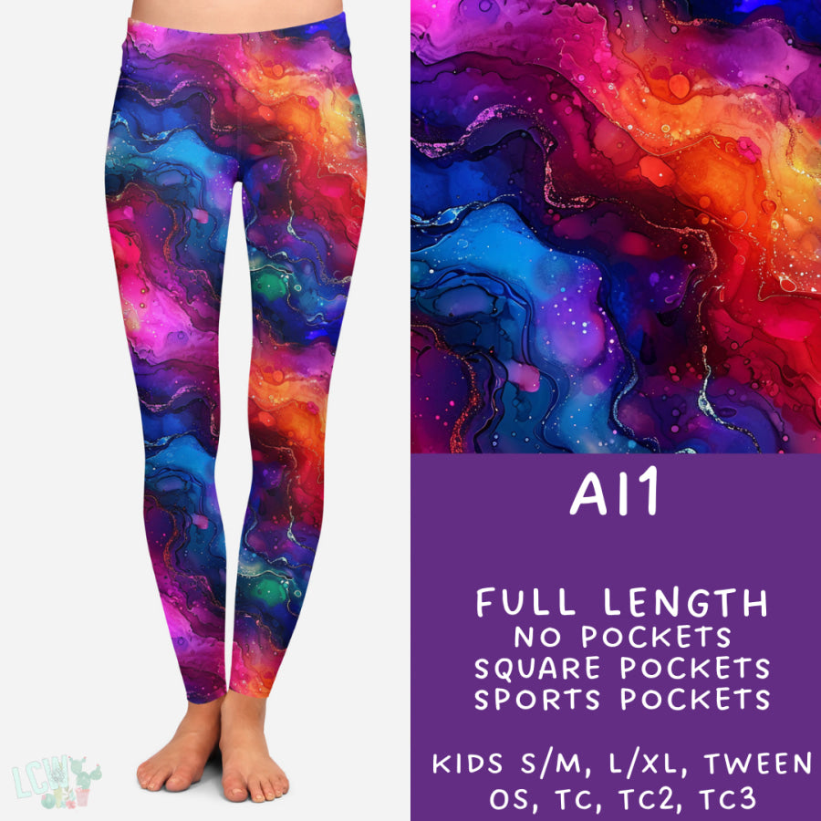 Preorder Custom Styles - AI1 - Closes 23 Jan - ETA late Apr 2025 Leggings