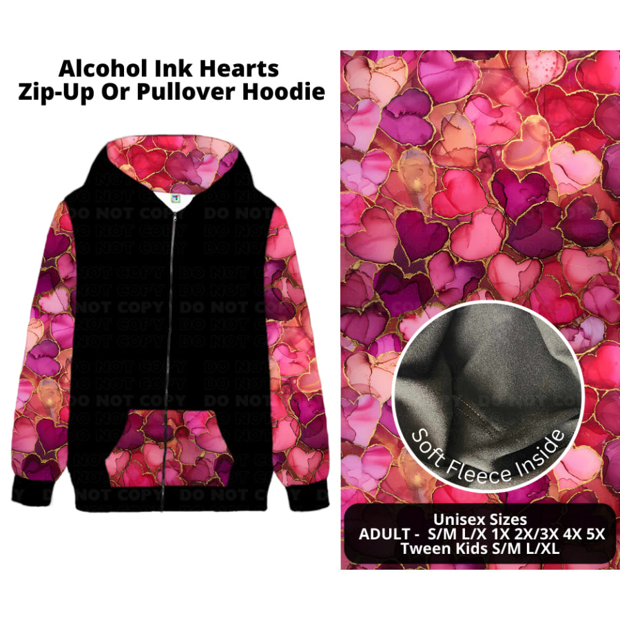 PREORDER Custom Styles - Alcohol Ink Hearts - Closes 28 Nov - ETA late Feb 2025 Leggings