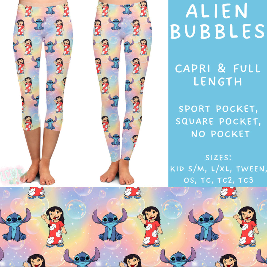 Preorder Custom Styles - Alien Bubbles - Closes 18 Nov - ETA early Feb 2025 Leggings