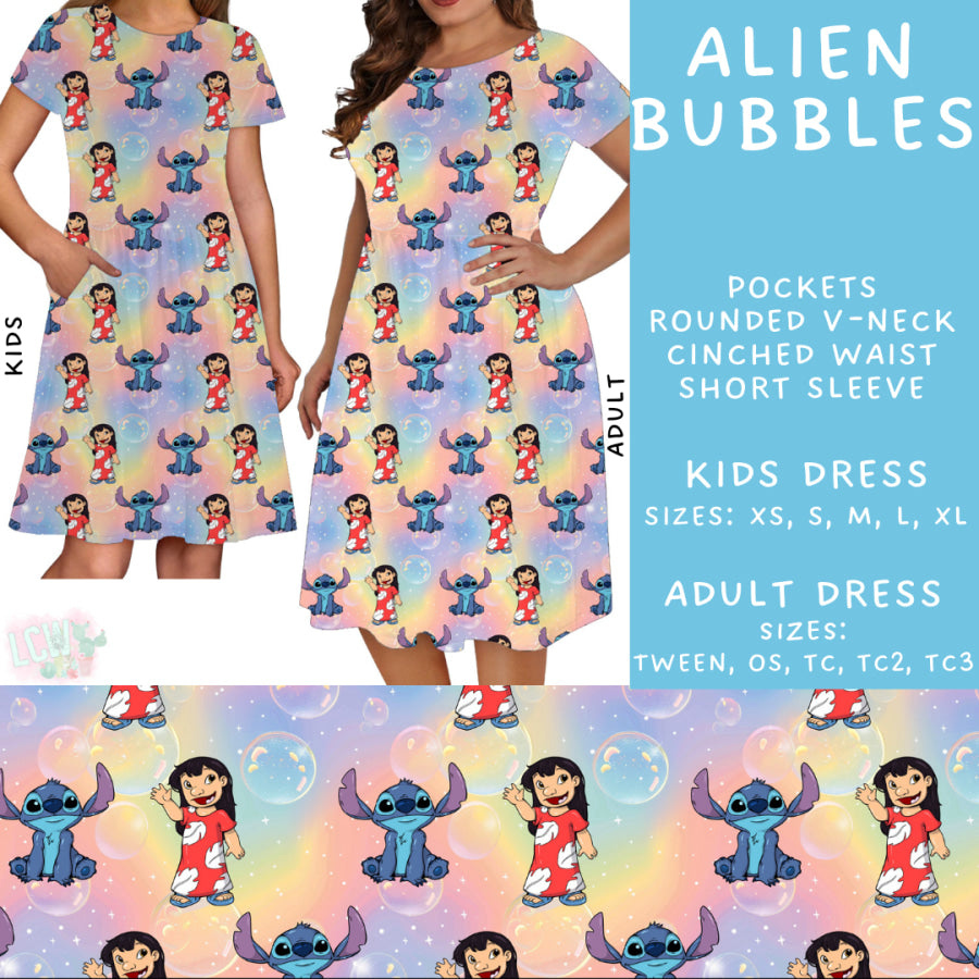 Preorder Custom Styles - Alien Bubbles - Closes 18 Nov - ETA early Feb 2025 Leggings