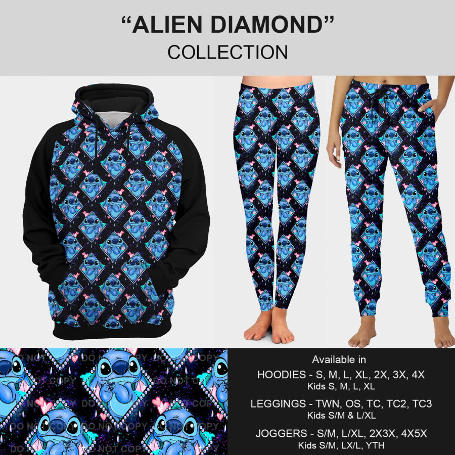 PREORDER Custom Styles - Alien Diamond - Closes 19 Nov - ETA mid Feb 2025 Loungewear