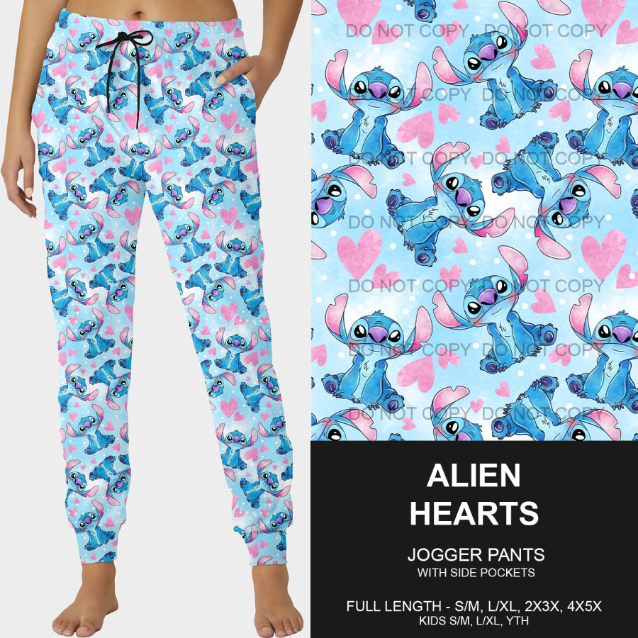 PREORDER Custom Styles - Alien Hearts - Closes 26 Nov - ETA early Feb 2025 Loungewear